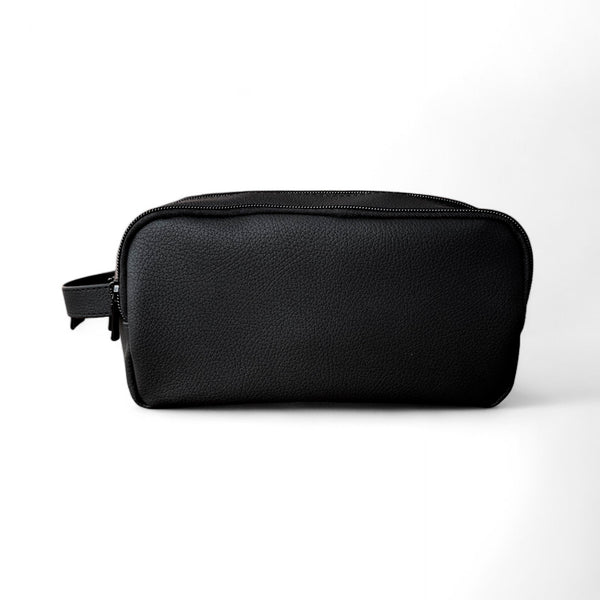 Estuche de viaje hombre negro