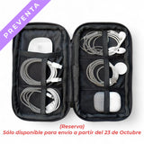 ESTUCHE PARA CABLES NEGRO