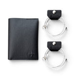 KIT DE VIAJE HOMBRE NEGRO
