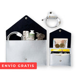 KIT PARA CARTERA PLATEADO