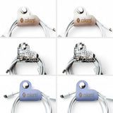 KIT x6 PORTA CABLES SURTIDO 3 COLORES