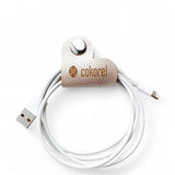 KIT x6 PORTA CABLES SURTIDO 3 COLORES