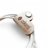 PORTA CABLES CORAZÓN CHAMPAÑA
