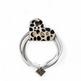 KIT x6 PORTA CABLES ANIMAL PRINT