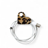 KIT x6 PORTA CABLES ANIMAL PRINT