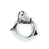KIT x6 PORTA CABLES SURTIDO 3 COLORES
