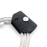 KIT ORGANIZADOR DE CABLES NEGRO