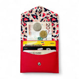 KIT PORTA DOCUMENTOS + PORTA CABLES ROJO