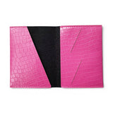 KIT DE VIAJE FUCSIA COCODRILO